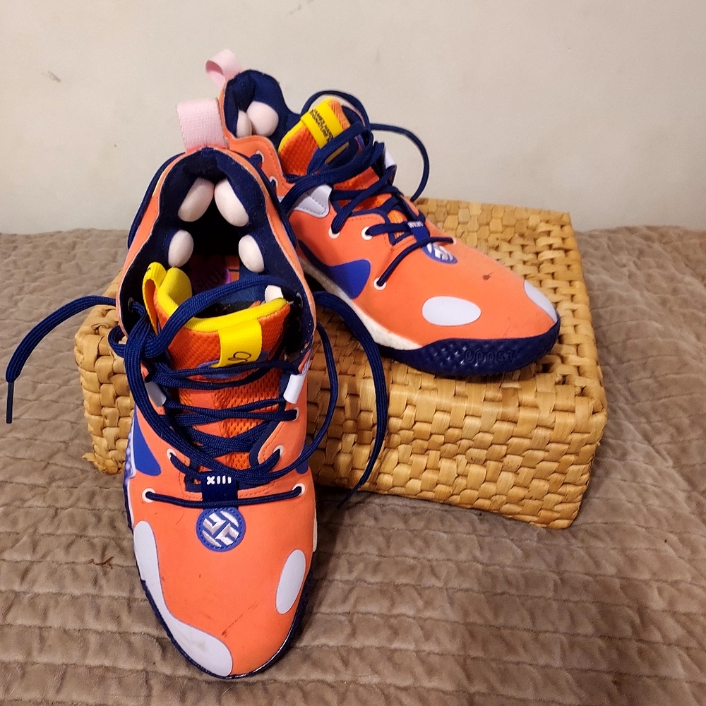 Adidas Harden Vol. 6 Orange Purple Basketball Shoes GZ4476